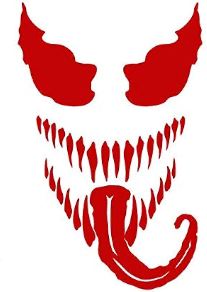 Venom carnage spiderman marvel ics cci decal vinyl stickercars trucks vans walls laptopred x incci automotive