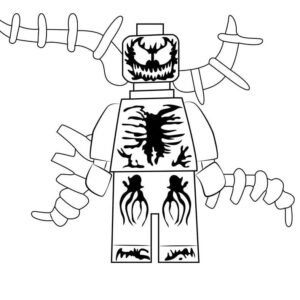 Venom coloring pages printable for free download