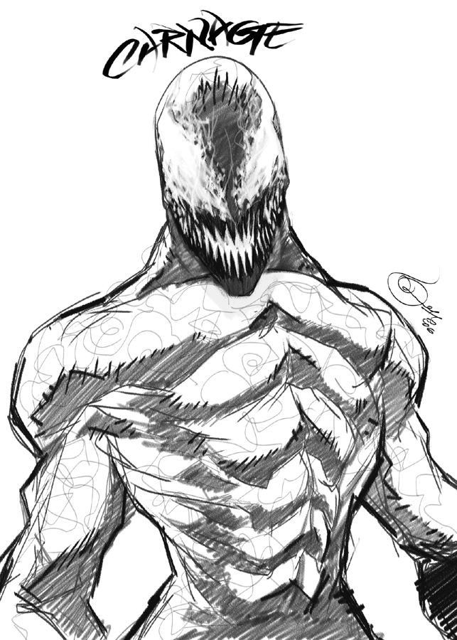 Carnagesketch by scabrouspencil on
