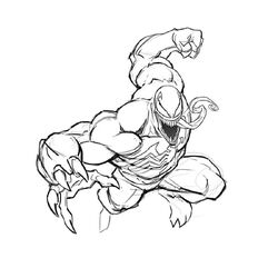 Venom symbiotegallery marvels spider