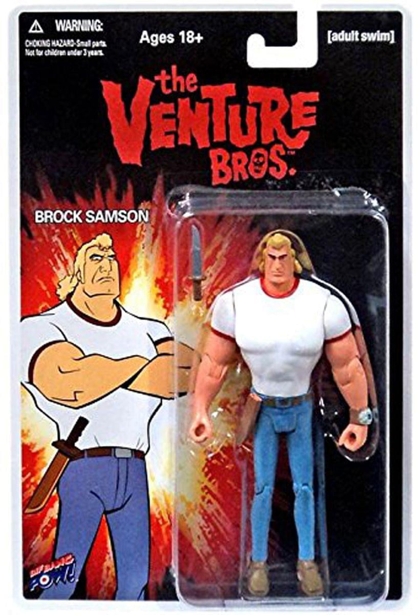 The venture bros action figure brock white shirt