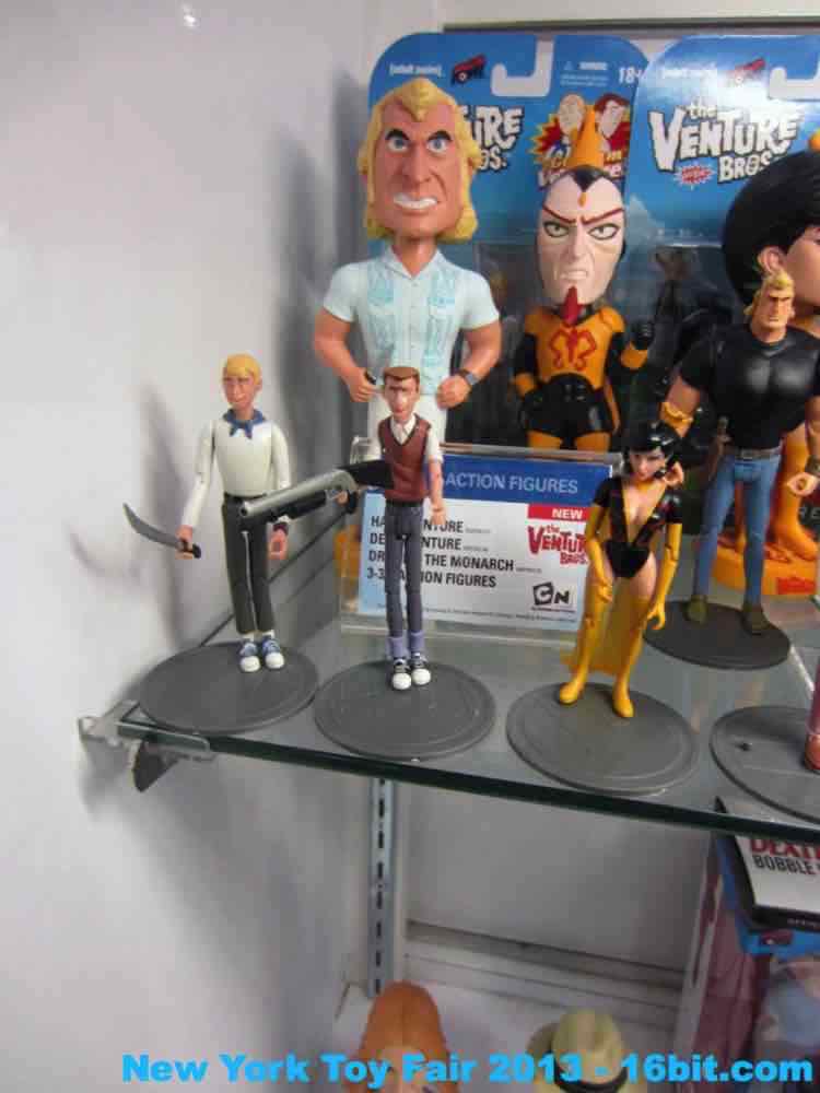 Toy fair coverage of venture bros action figures toys bobble heads and collectibles from adam pawlus