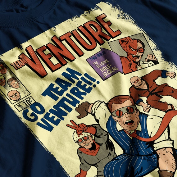 Team venture ics shirt venture bros apparel