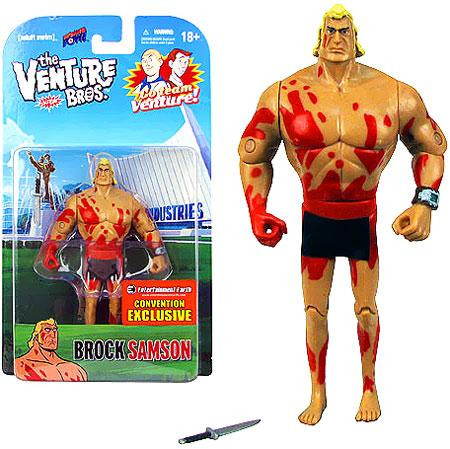 The venture bros brock sampson exclusive action figures naked bif bang pow