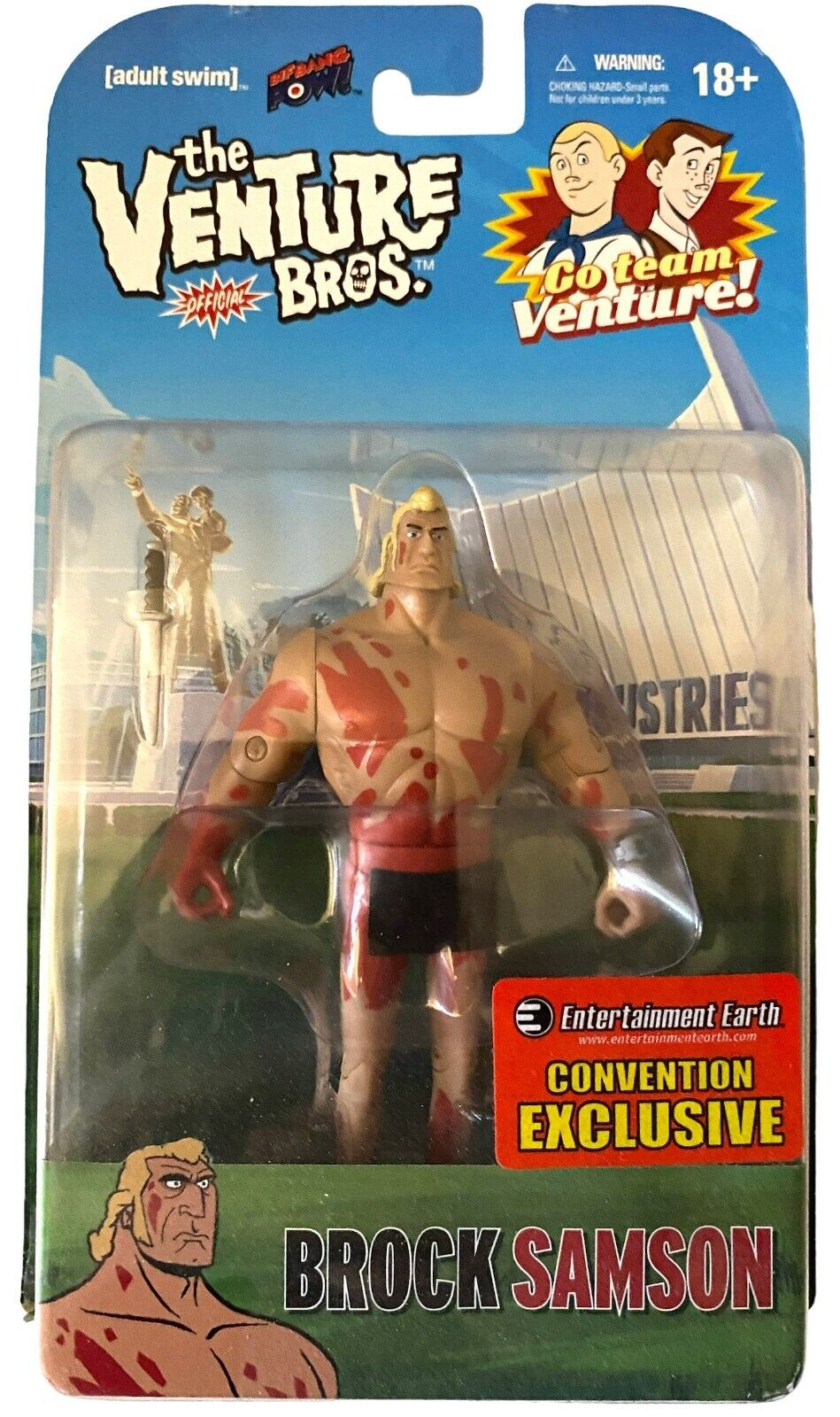 Sdcc the venture bros bloody naked brock samson action figure for sale online