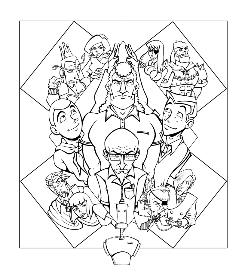 Venture bros collage by mentalfloss on