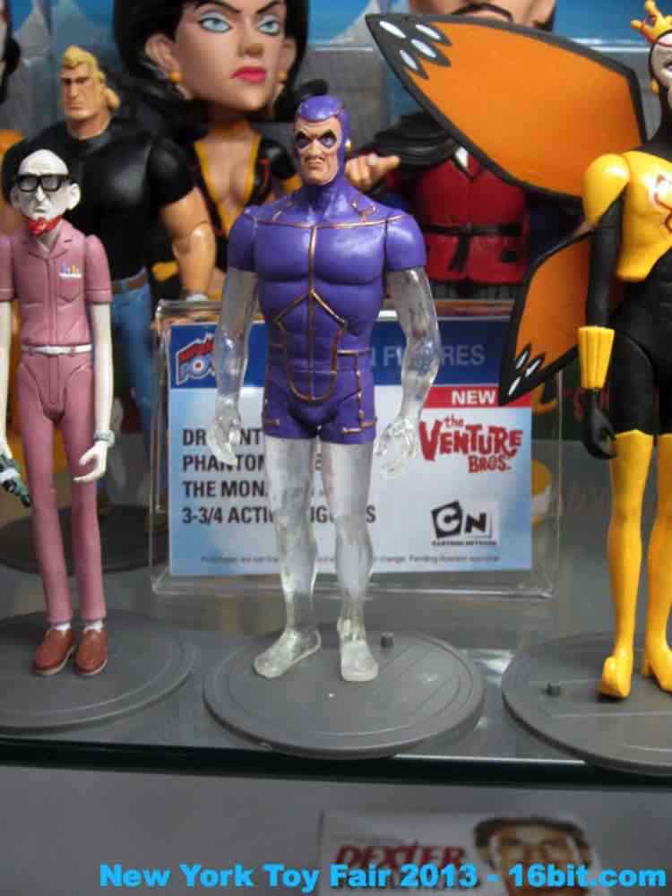 Toy fair coverage of venture bros action figures toys bobble heads and collectibles from adam pawlus