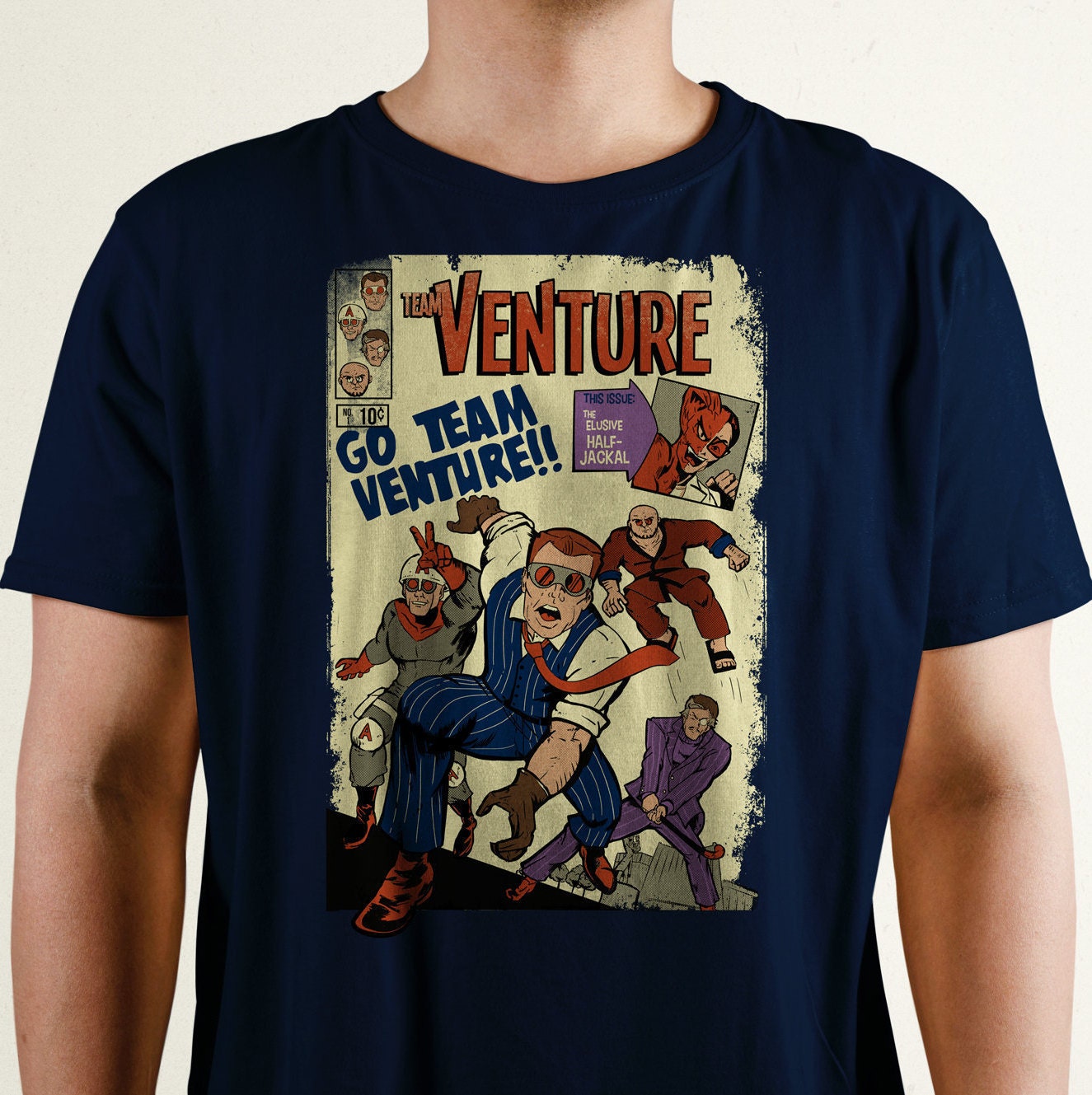 Team venture ics shirt venture bros apparel