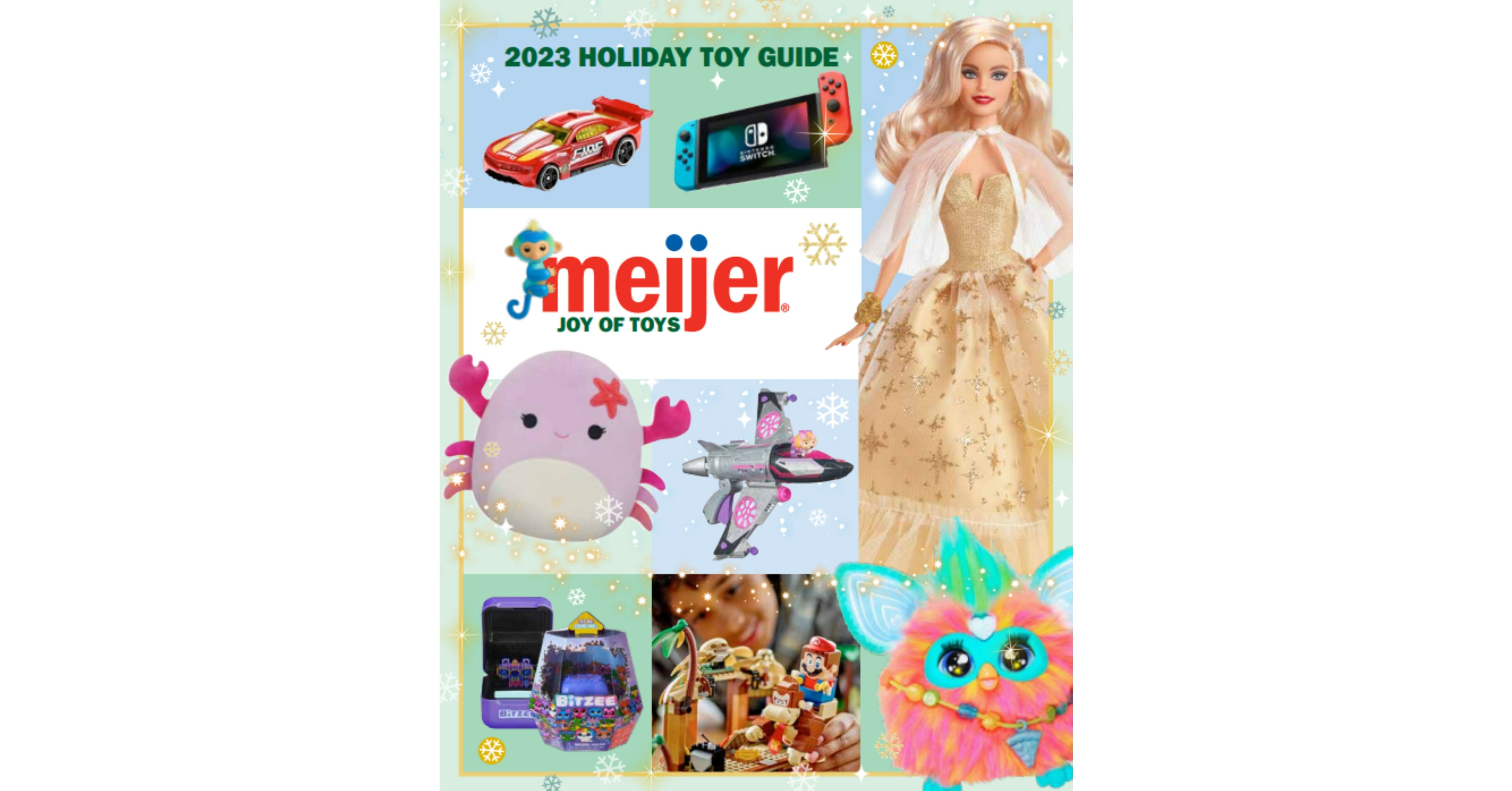 Meijer reveals seasons top toys in holiday toy guide including barbie lego and disney