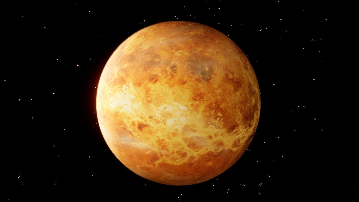 Venus the scorching second planet from the sun