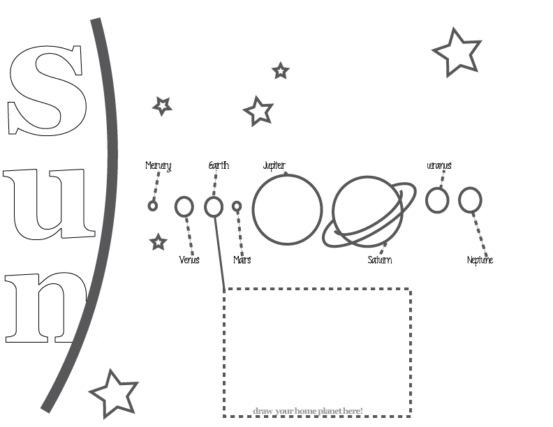 Teach the solar system through coloring select file then select print to print a copy coloring for kids