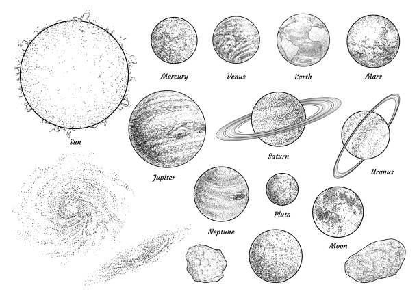 Venus planet stock illustrations royalty