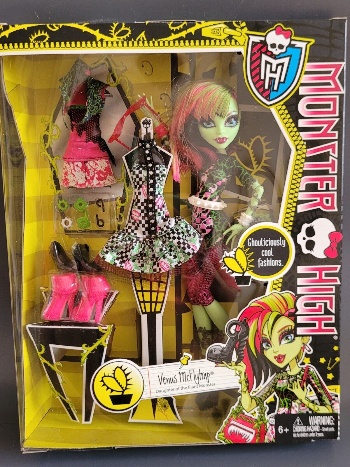 New monster venus mcflytrap i love fashions ghouliciously gore geous rare no