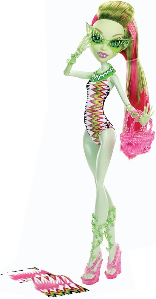 Monster high beach beasties venus mcflytrap doll buy online at best price in k
