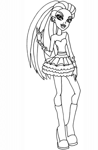 Venus mcflytrap dot dead gorgeous coloring page free printable coloring pages
