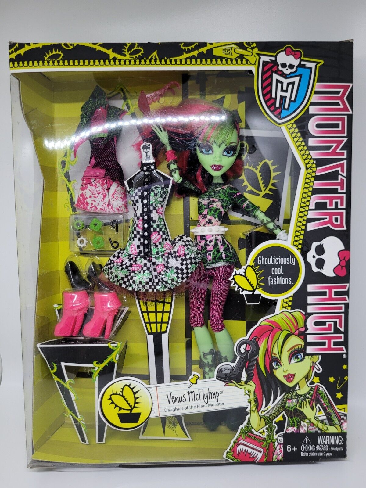 New monster venus mcflytrap i love fashions ghouliciously gore geous rare no