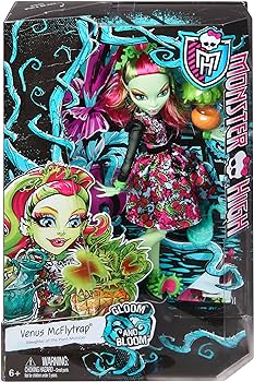 Monster high gloom n bloom venus mcflytrap doll toys games