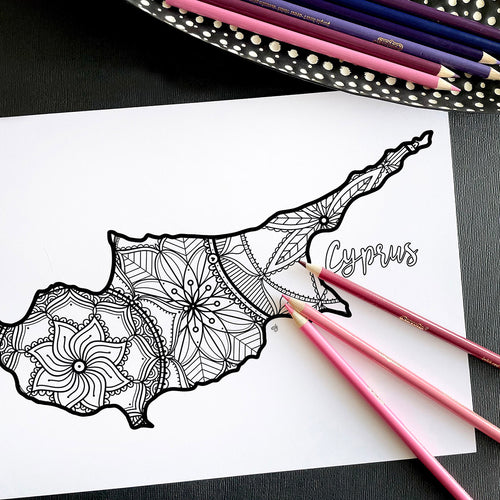 Coloring pages turkey map â ta muchly