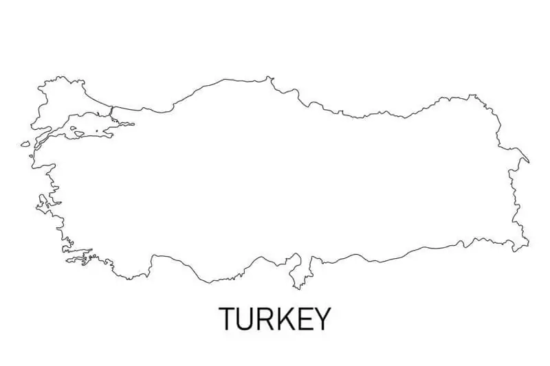 Turkey country malvorlagen