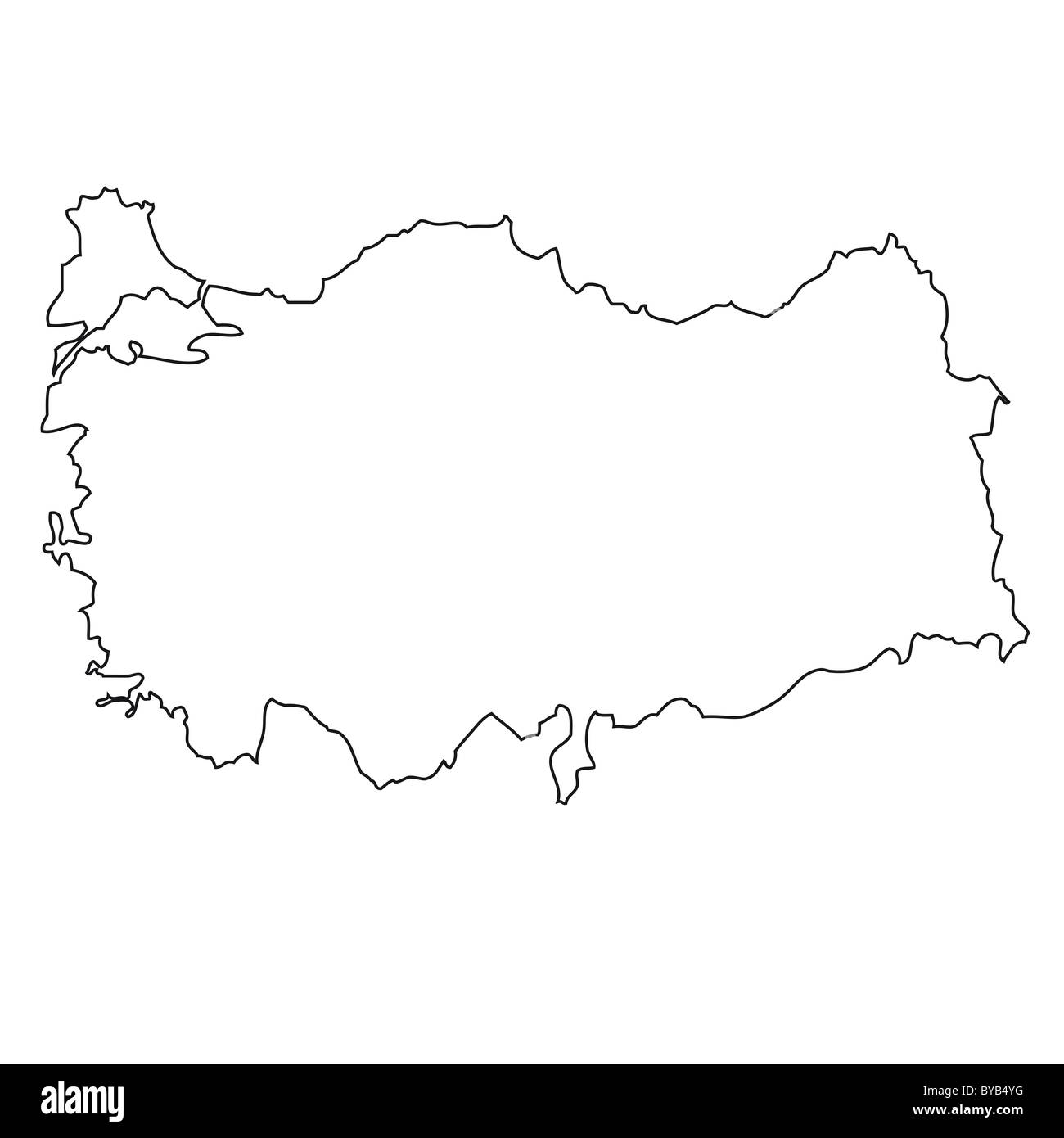 Map turkey borders fotografãas e imãgen de alta roluciãn