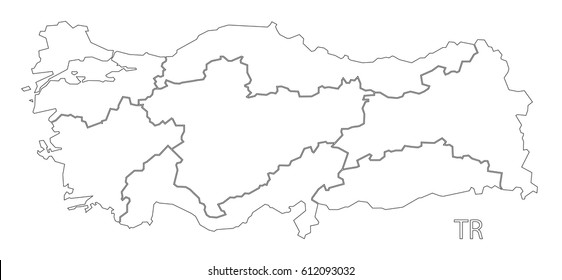 Imãgenes fotos de stock objetos en d y vectores sobre turkey regions map