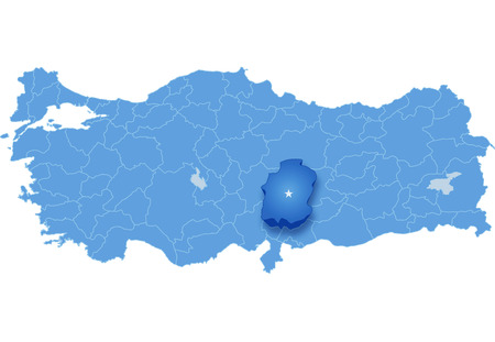 Turkey map stock vector illustration and royalty free turkey map clipart