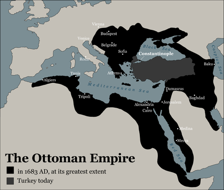 Ottoman empire map stock illustrations cliparts and royalty free ottoman empire map vectors