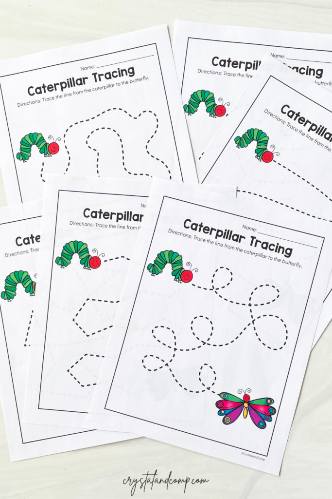 The very hungry caterpillar printables