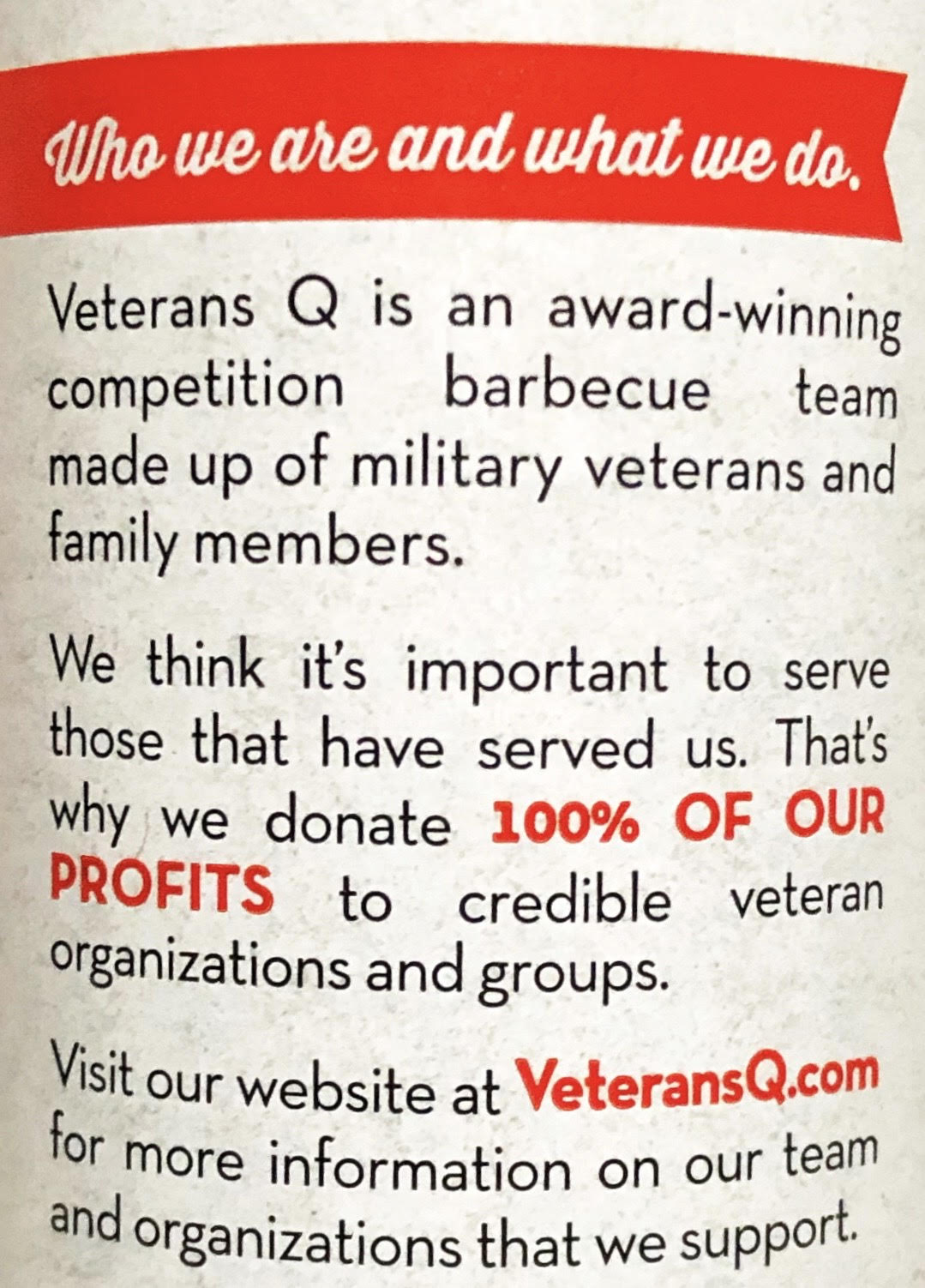Chicken pork rub â veterans q barbecue sauces rubs