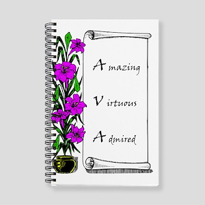 Acrostic name blessing poem notebooks