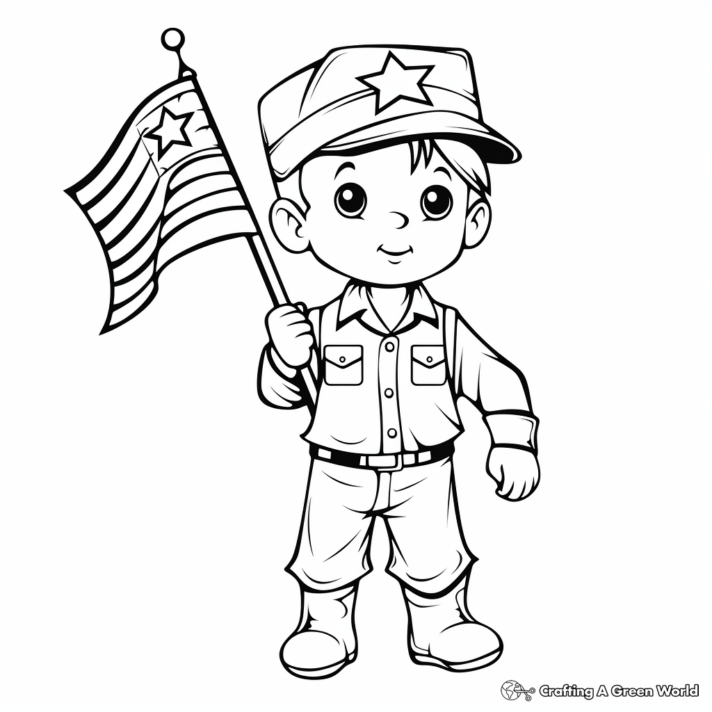 Veterans day coloring pages