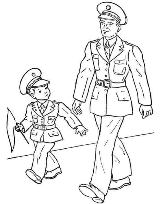 Veterans day coloring pages pdf