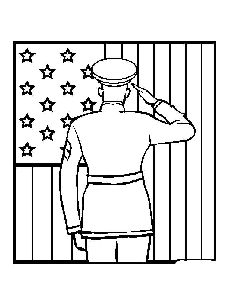 Veterans day coloring pages