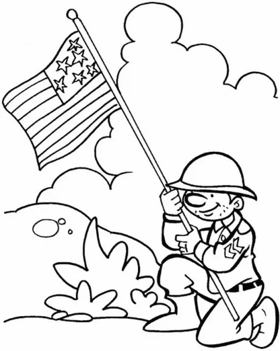 Veterans day malvorlagen