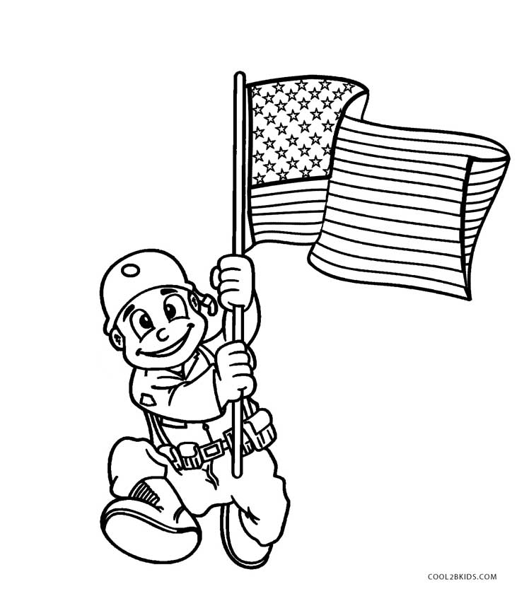 Free printable veterans day coloring pages for kids