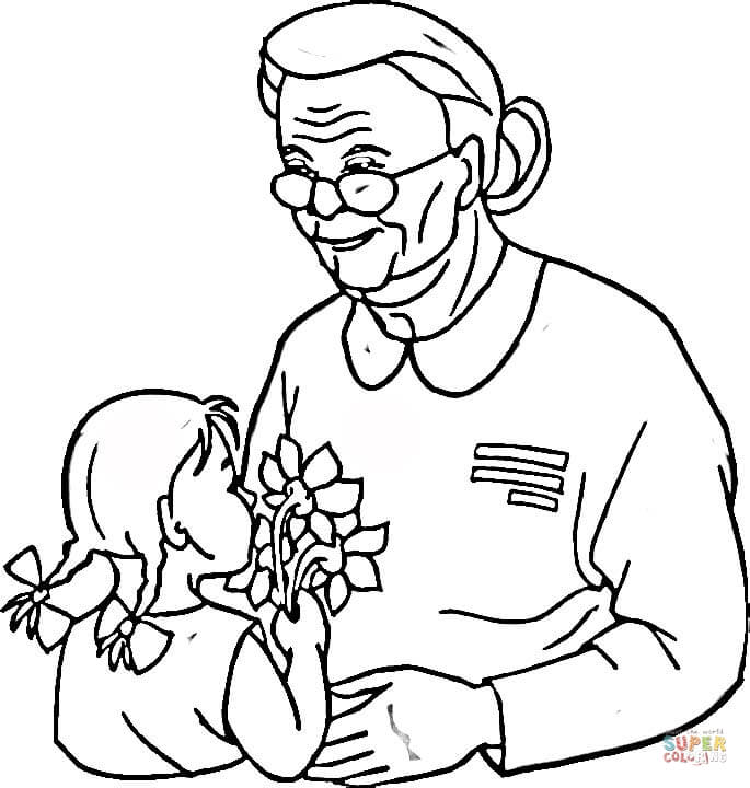Veterans day for grandma coloring page free printable coloring pages