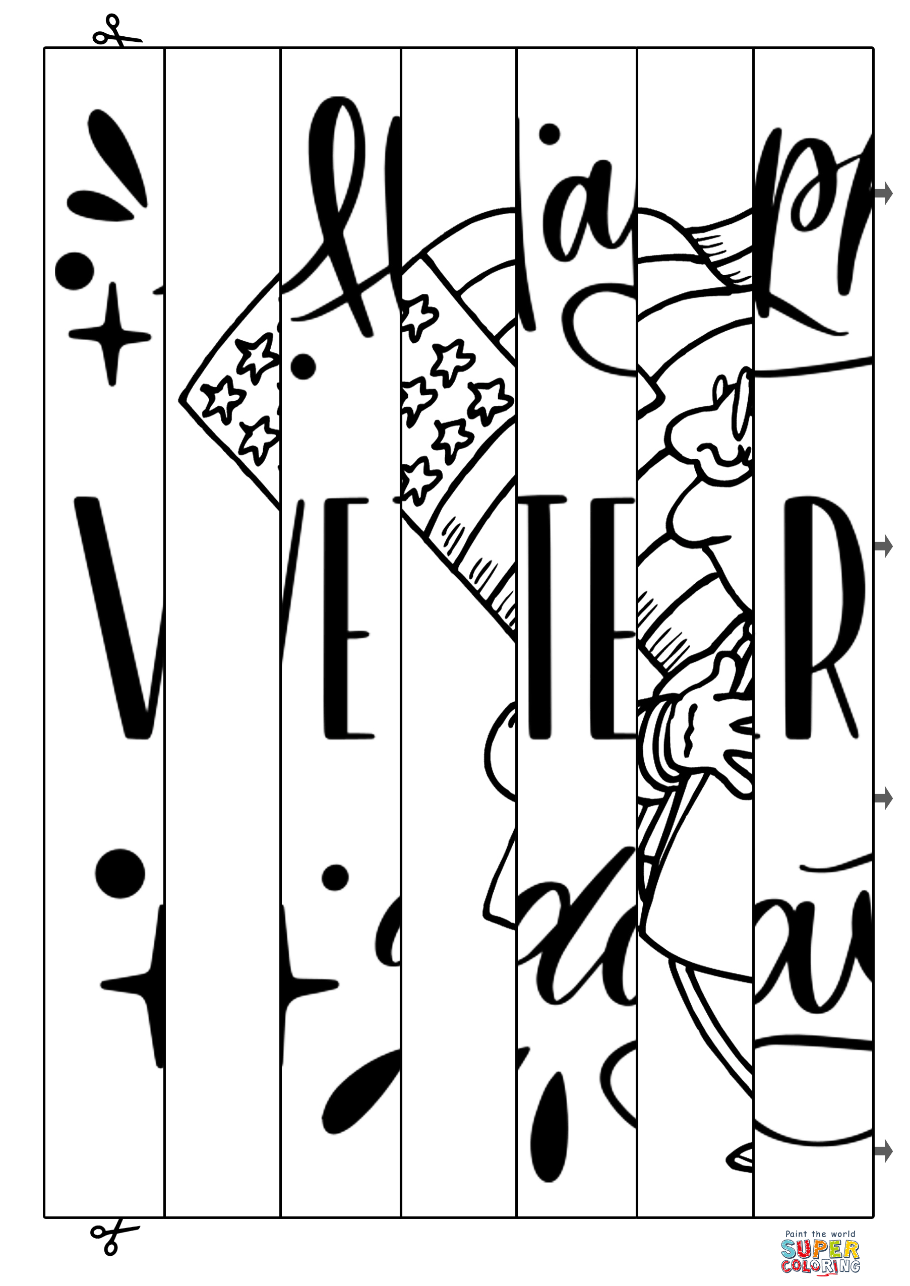 Us veterans day agamograph template free printable papercraft templates