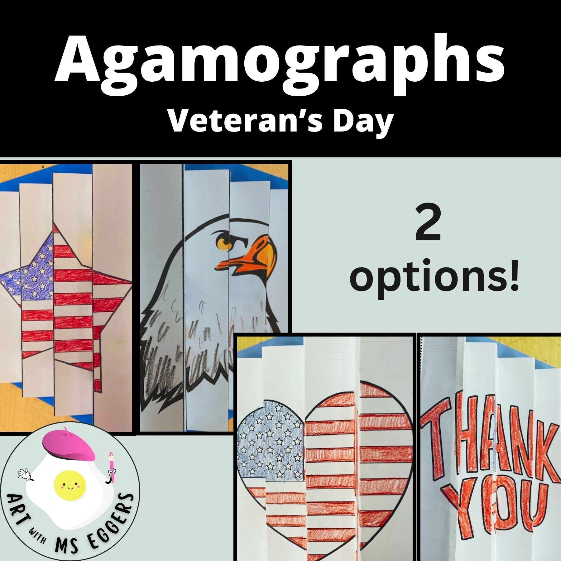Veterans day craft agamograph