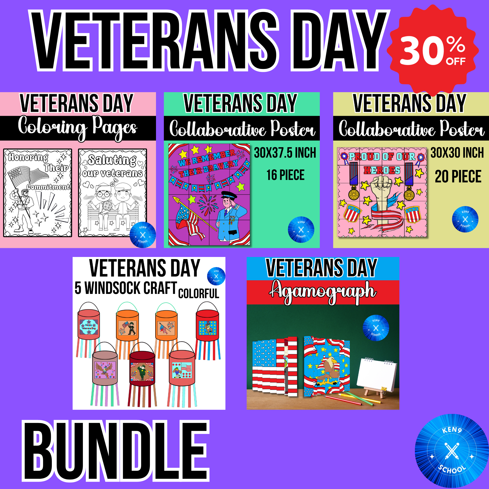 We remember their bravery veterans day collaborative poster art coloring pages made by teachers