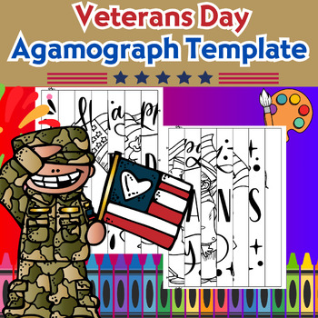 Veterans day agamograph template