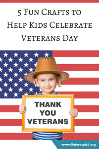 Fun crafts to help kids celebrate veterans day