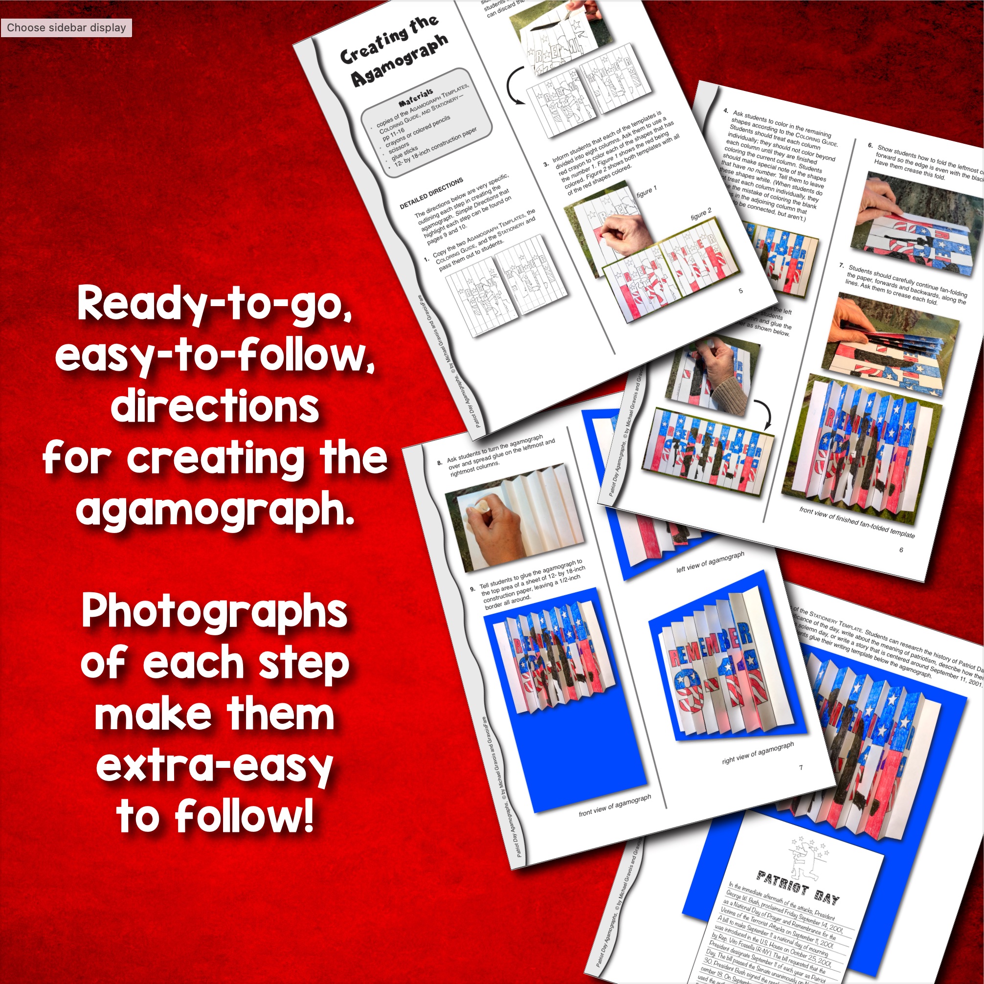 Patriot day activities and crafts