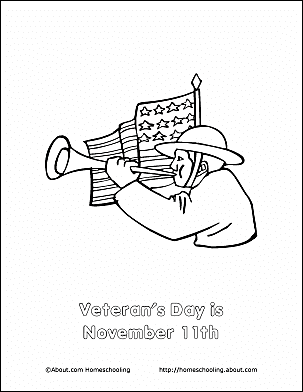 Educational and entertaining veterans day printables