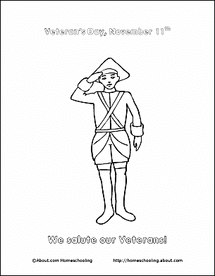 Educational and entertaining veterans day printables