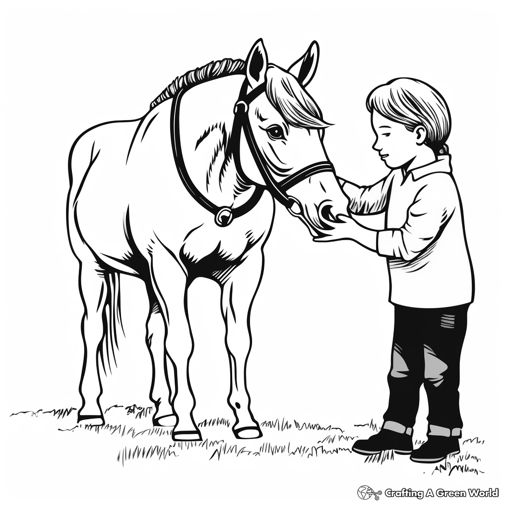 Veterinary coloring pages