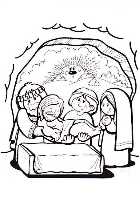 La catequesis el blog de sandra vãa crucis para colorear los niãos de catequesis