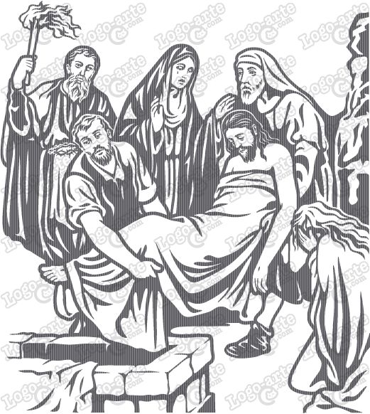 Pin en viacrucis