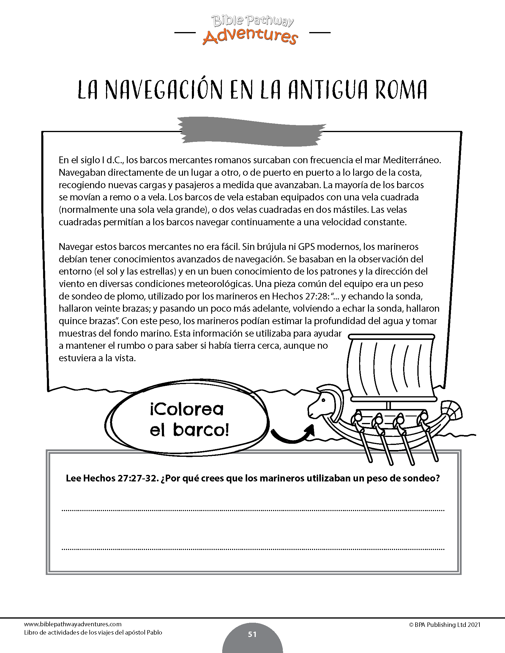 Libro de actividades de los viajes del apãstol pablo pdf â bible pathway adventures