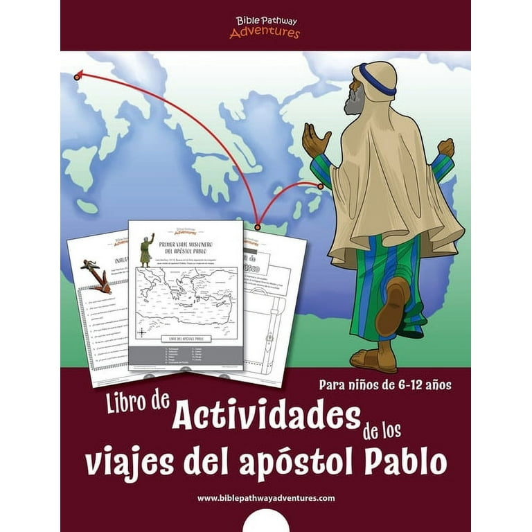 Libro de actividades de los viajes del apstol pablo para nios de