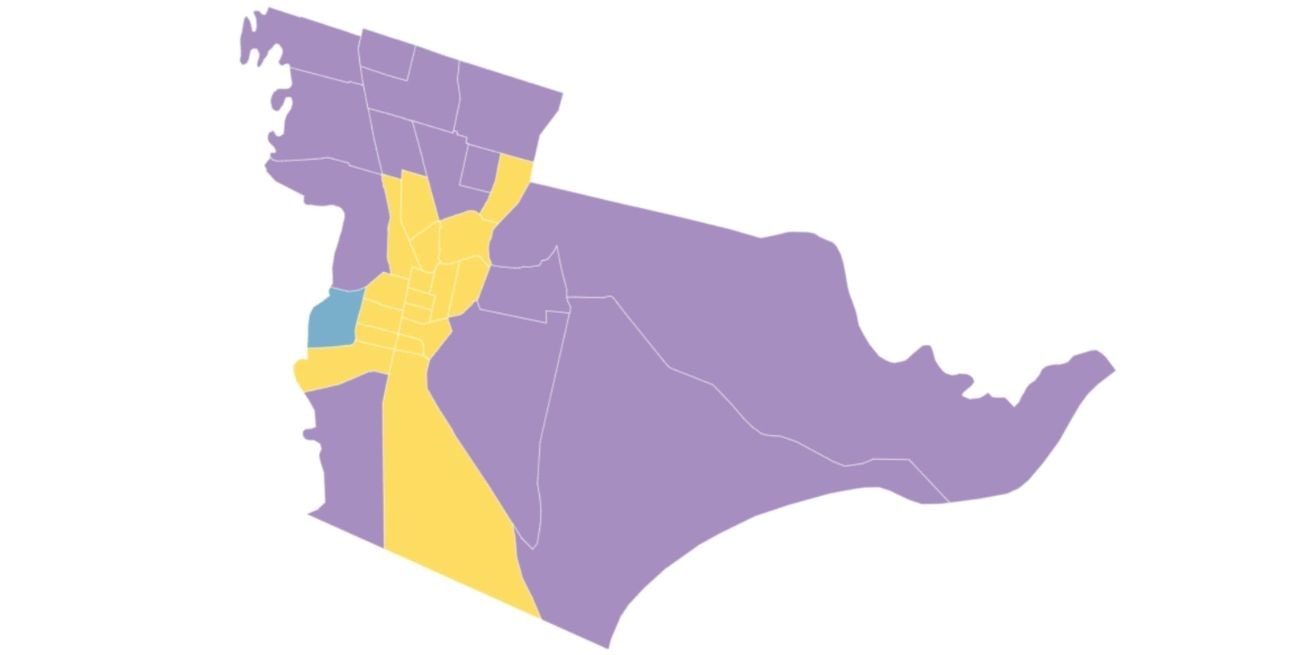 En detalle quã frente ganã en cada sector de la ciudad de santa fe
